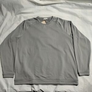 Peter Millar Mens XXL Performance Crewneck Shirt Grey MS25EK47 NWT $145